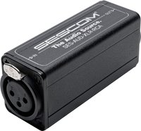 AUD-XLR-RCA 1-Channel XLR to RCA Balanced to Unbalanced Audio Converter